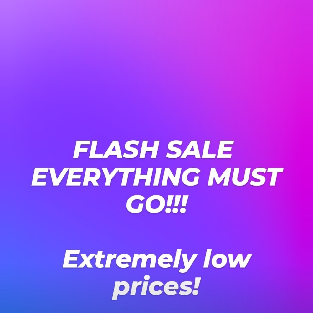 FLASH SALE